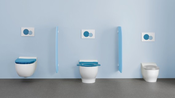 Geberit Bambini Rimfree® WC ceramic appliances Geberit Bambini Rimfree® WC ceramic appliances