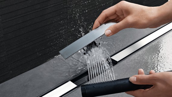 Geberit CleanLine with removable comb insert