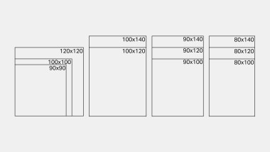 Available dimensions of the Geberit shower surface Setaplano (in cm) Available dimensions of the Geberit shower surface Setaplano (in cm)