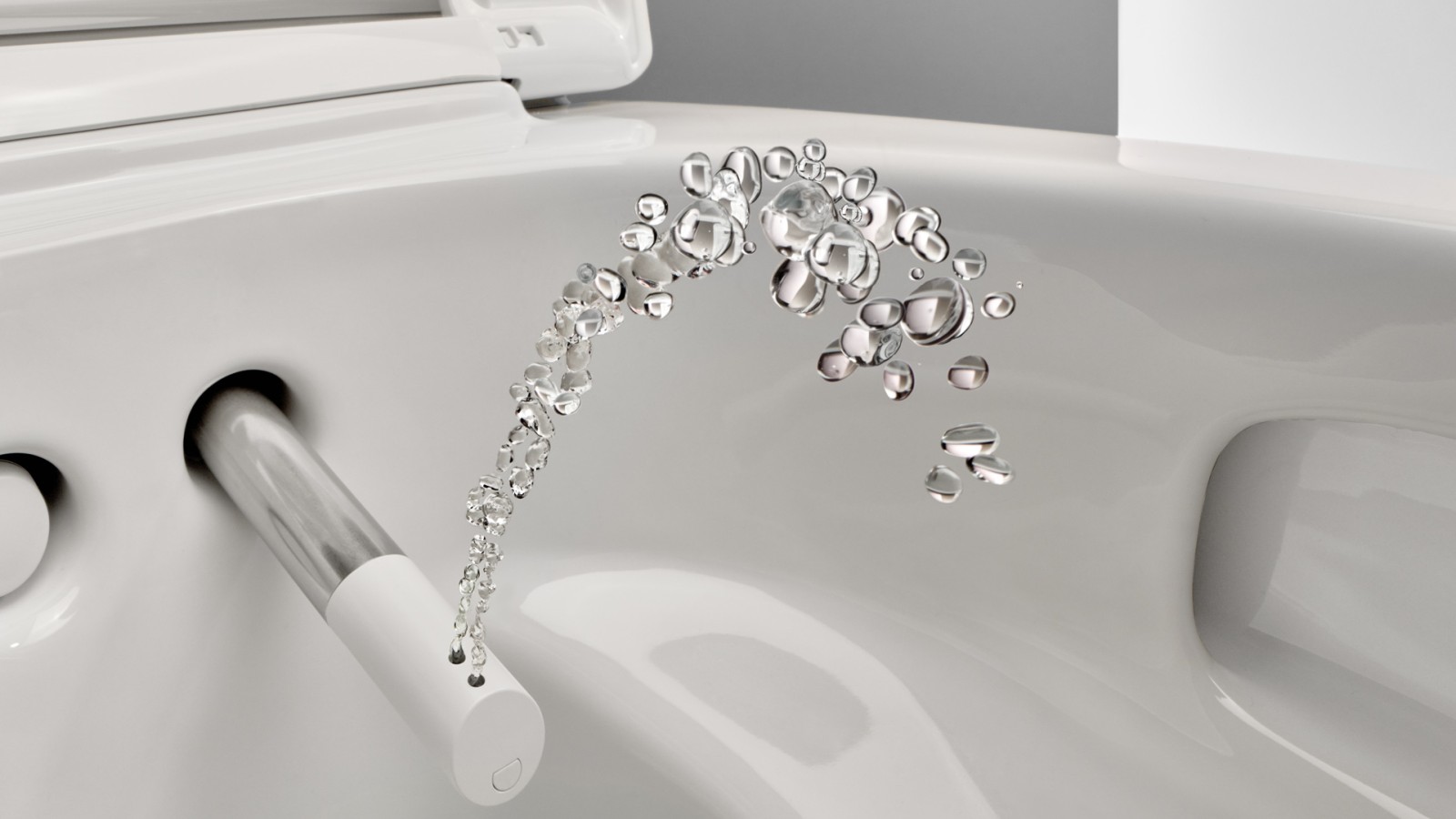 Geberit AquaClean shower toilet with WhirlSpray Geberit AquaClean shower toilet with WhirlSpray