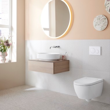 Geberit AquaClean Alba urban shower toilet Geberit AquaClean Alba urban shower toilet
