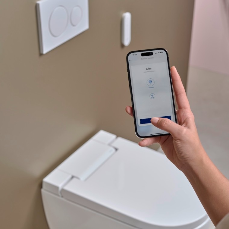 Geberit AquaClean with the Geberit Home app Geberit AquaClean with the Geberit Home app