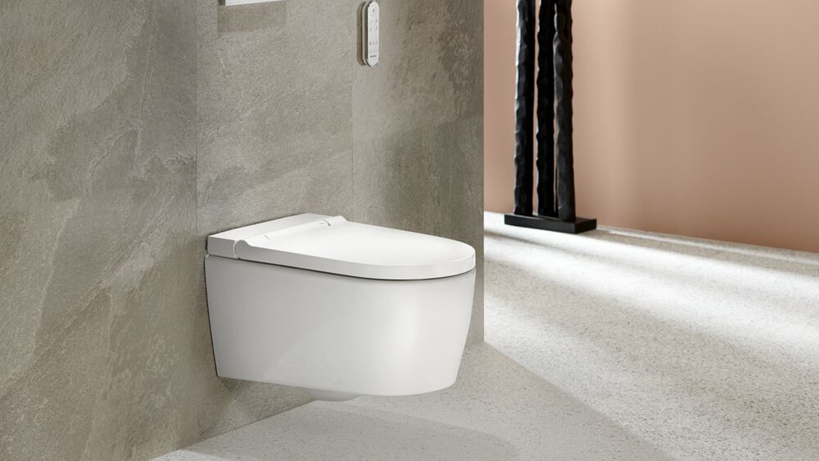 Geberit AquaClean Alba with Sigma20 remote control