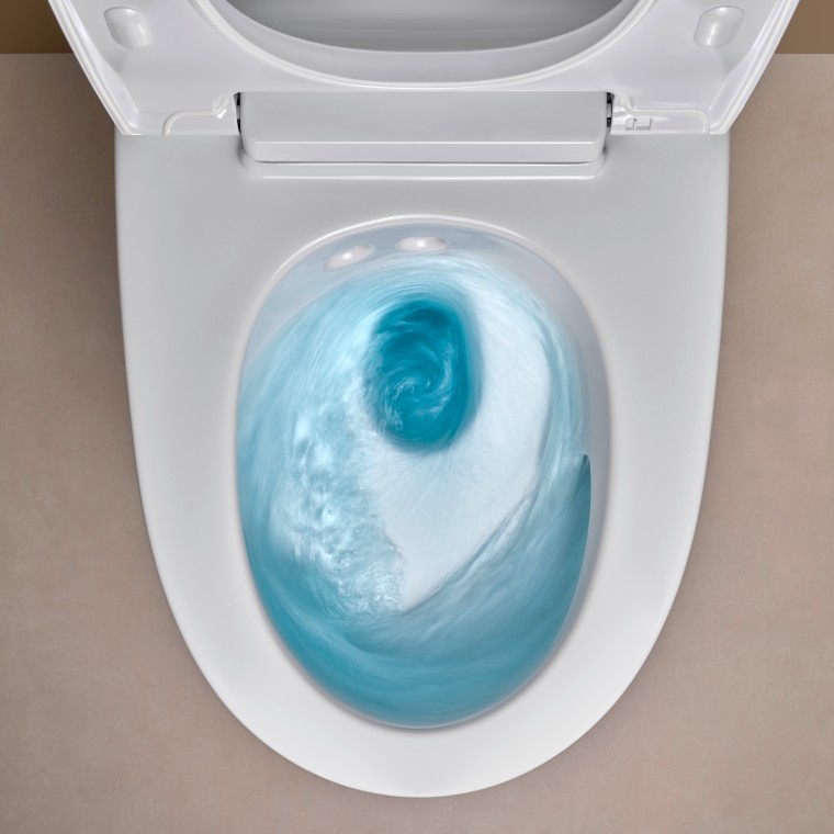 Geberit AquaClean Mera TurboFlush technology feature Geberit AquaClean Mera TurboFlush technology feature