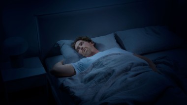 Sleeping man