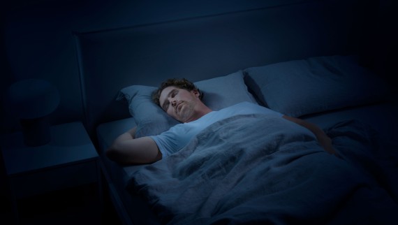 Sleeping man