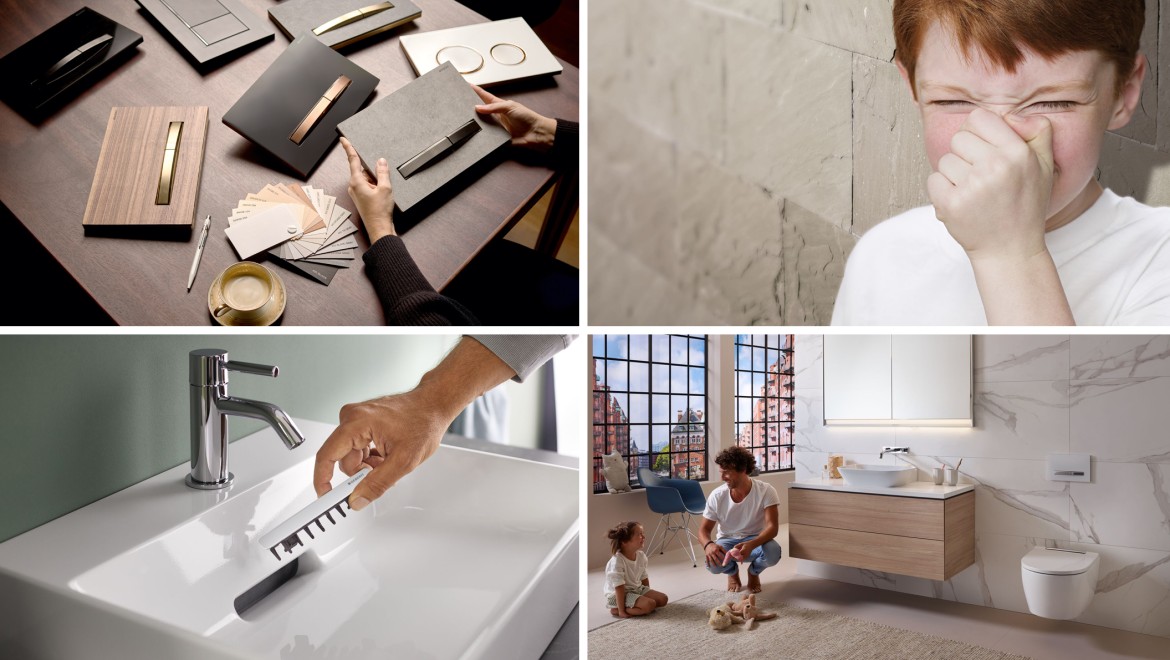 Four pictures for the Geberit stories Four pictures for the Geberit stories