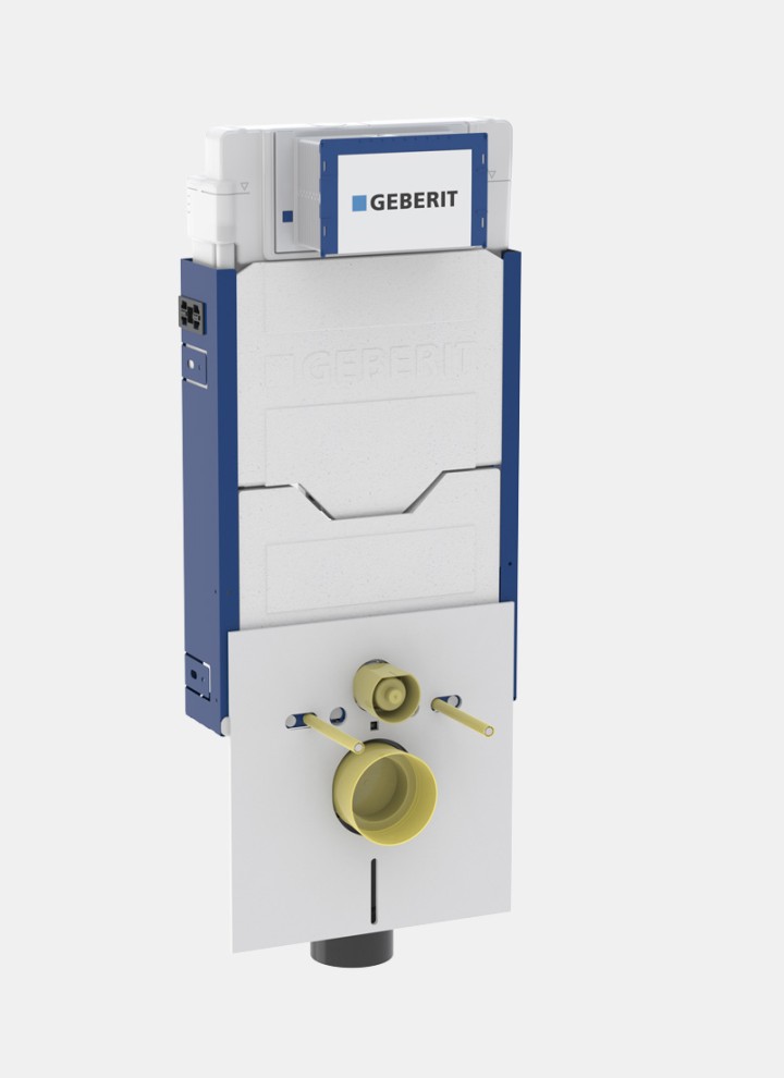 Geberit Kombifix element with concealed cistern for embedding Geberit Kombifix element with concealed cistern for embedding