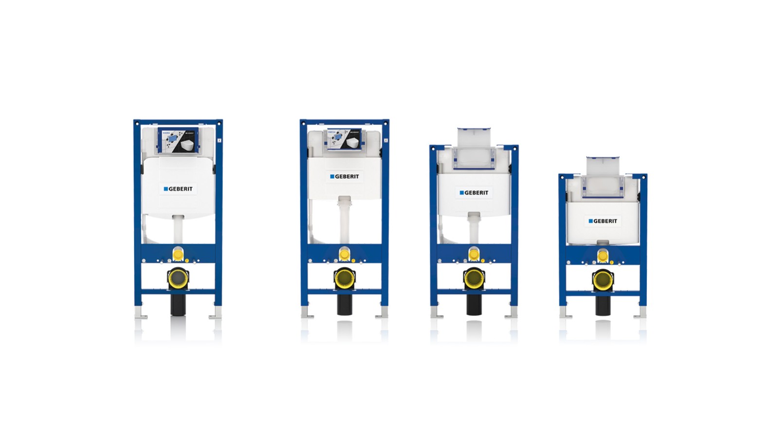 Geberit Omega, Geberit Sigma and Geberit Duofix installation systems