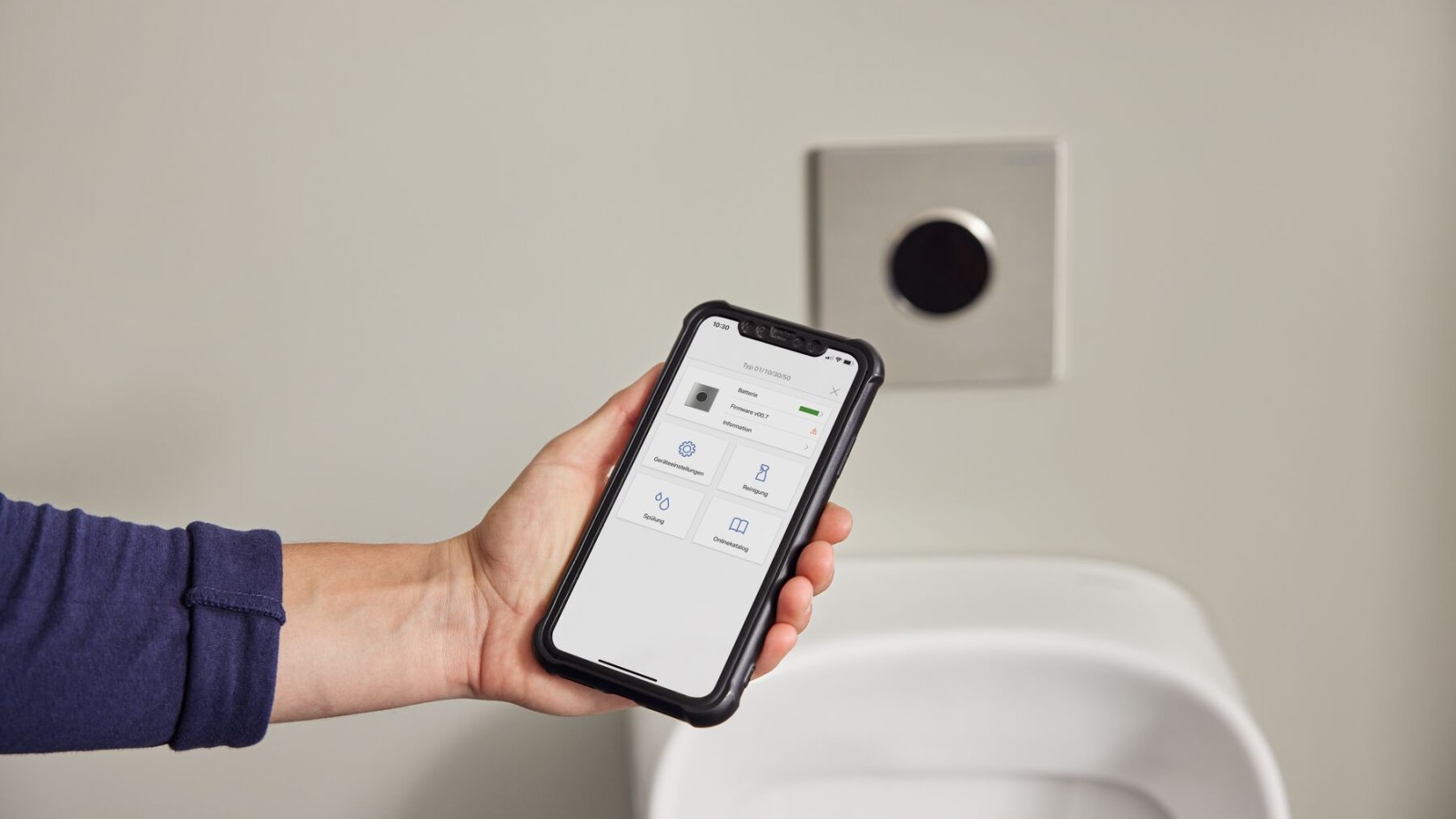Geberit Control app