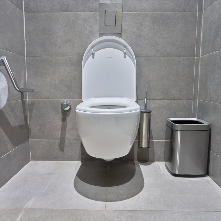 Many Geberit products are installed in the bathrooms, such as iCon toilets. (© Oğuzhan Kasar) Many Geberit products are installed in the bathrooms, such as iCon toilets. (© Oğuzhan Kasar)