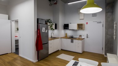 LivinnX offers residential units for individuals, but also for shared apartments for up to four people (© Jaroslaw Kakal/Geberit) LivinnX offers residential units for individuals, but also for shared apartments for up to four people (© Jaroslaw Kakal/Geberit)