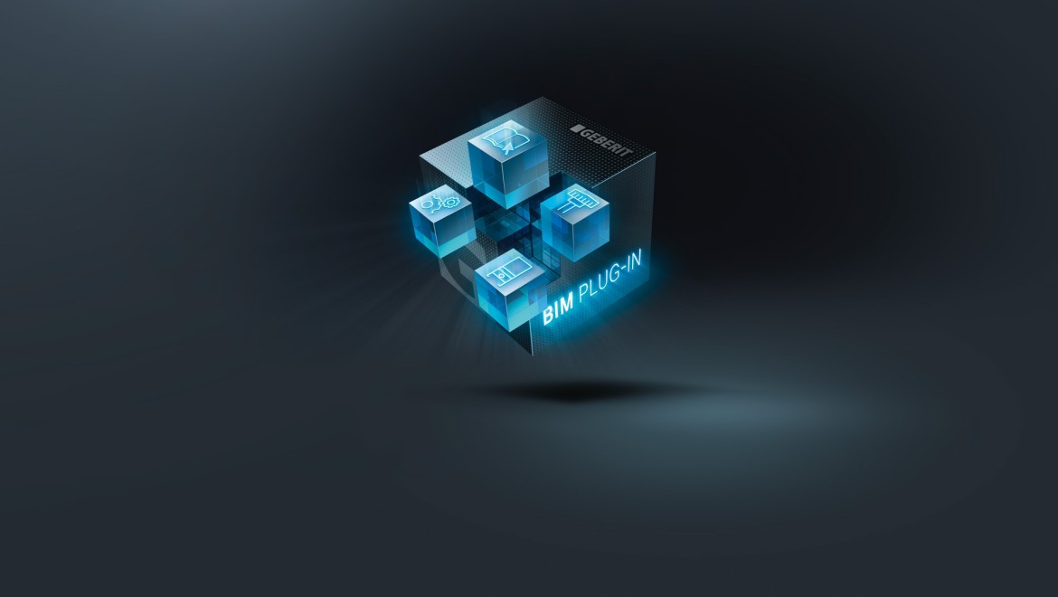 Geberit BIM Plug-in with the individual modules