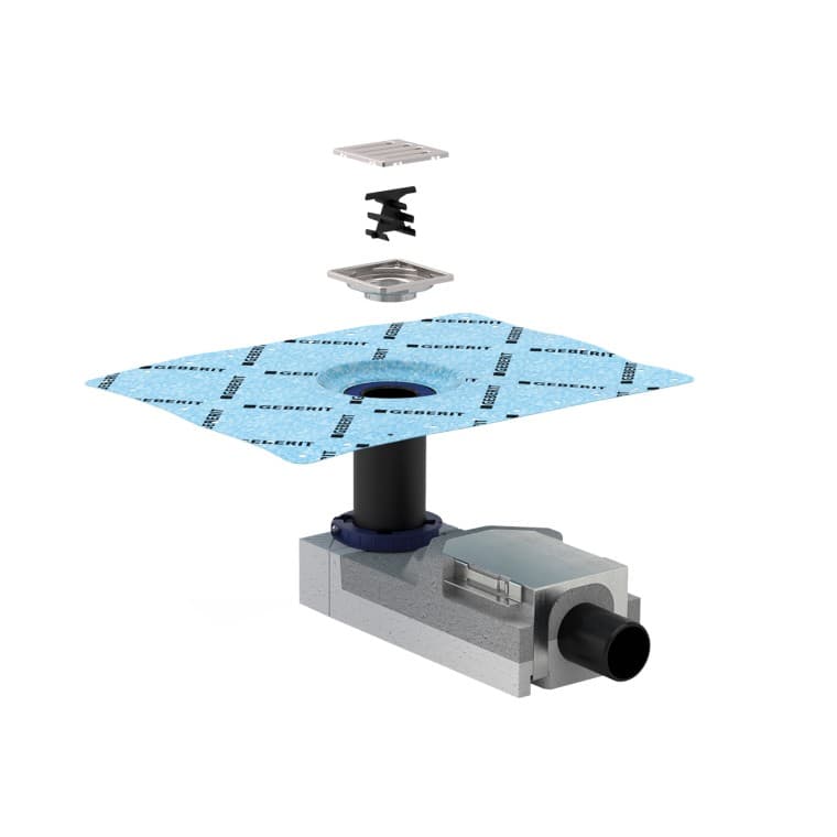 Geberit installation set for shower floor drain Geberit installation set for shower floor drain