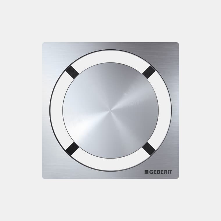 Geberit floor drain for showers with round design cover Geberit floor drain for showers with round design cover