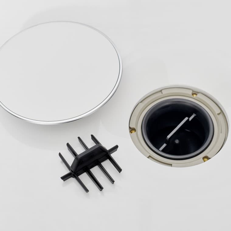 Geberit Nemea shower tray with integrated Geberit comb insert Geberit Nemea shower tray with integrated Geberit comb insert