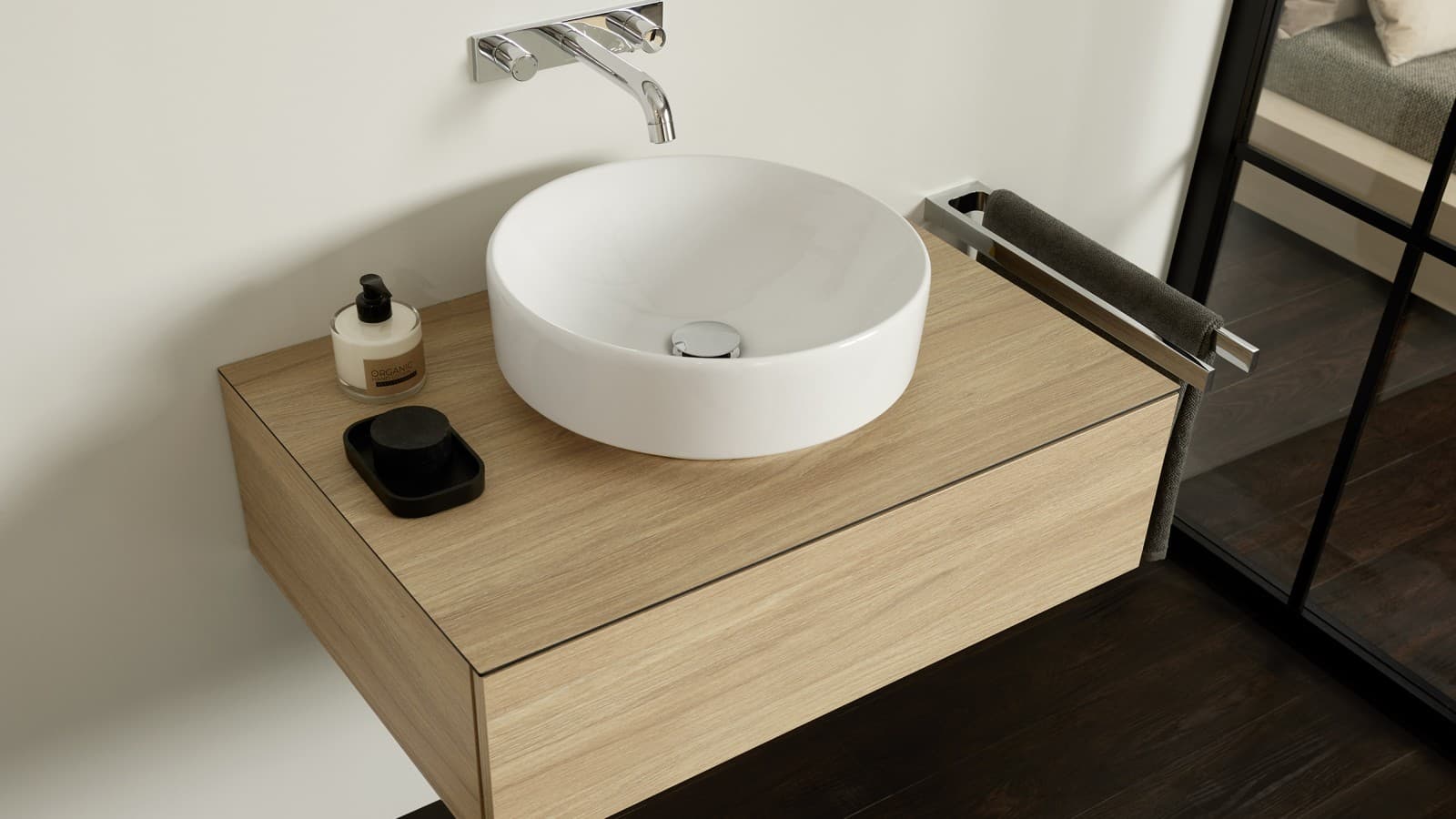 VariForm washbasin (© Geberit) VariForm washbasin (© Geberit)