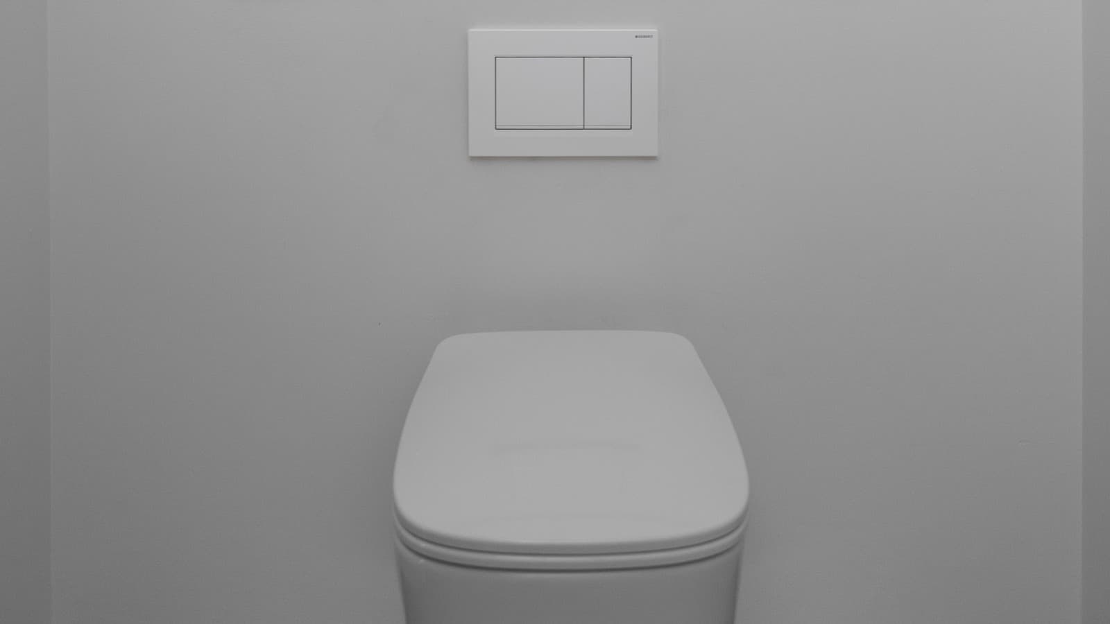 Bathroom with Geberit Sigma30 actuator plate (© Geberit) Bathroom with Geberit Sigma30 actuator plate (© Geberit)