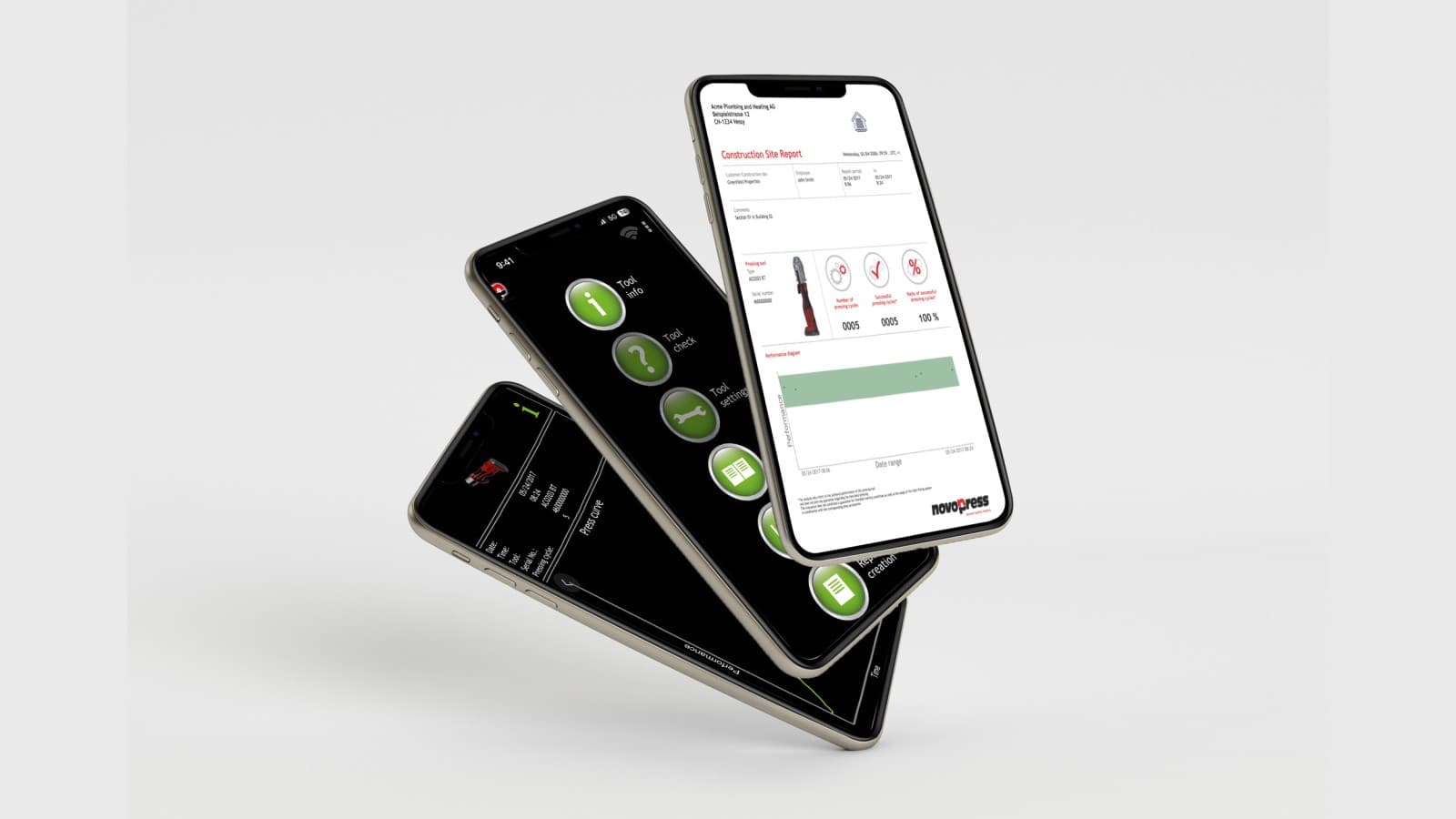 Read your log with the NovoCheck app